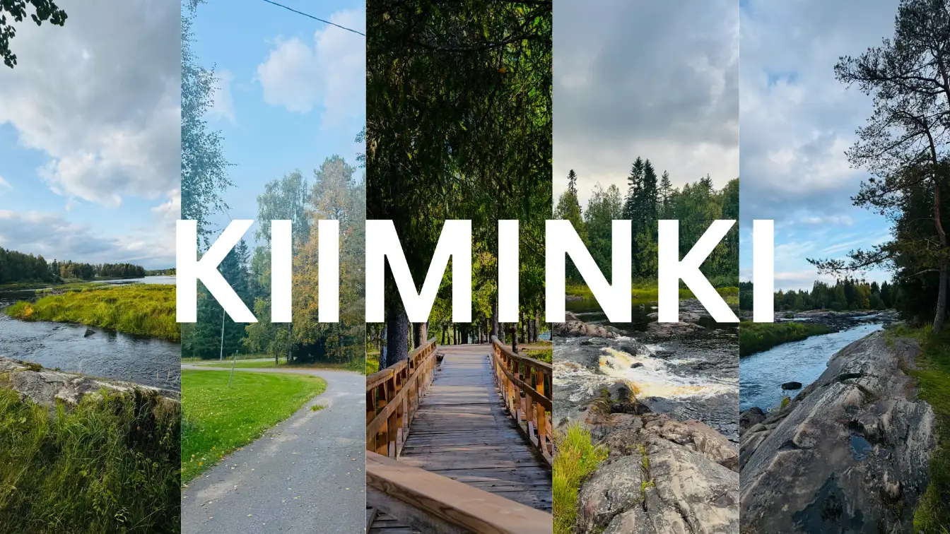 Cycling to Kiiminki from Oulu