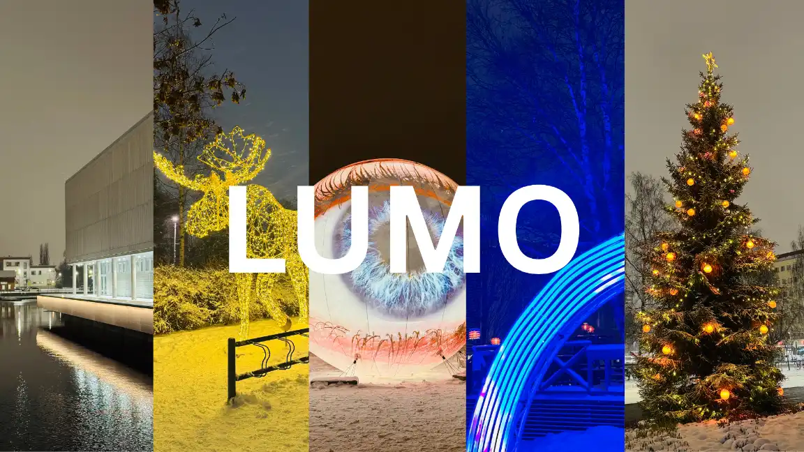 Lumo Light Festival in Oulu