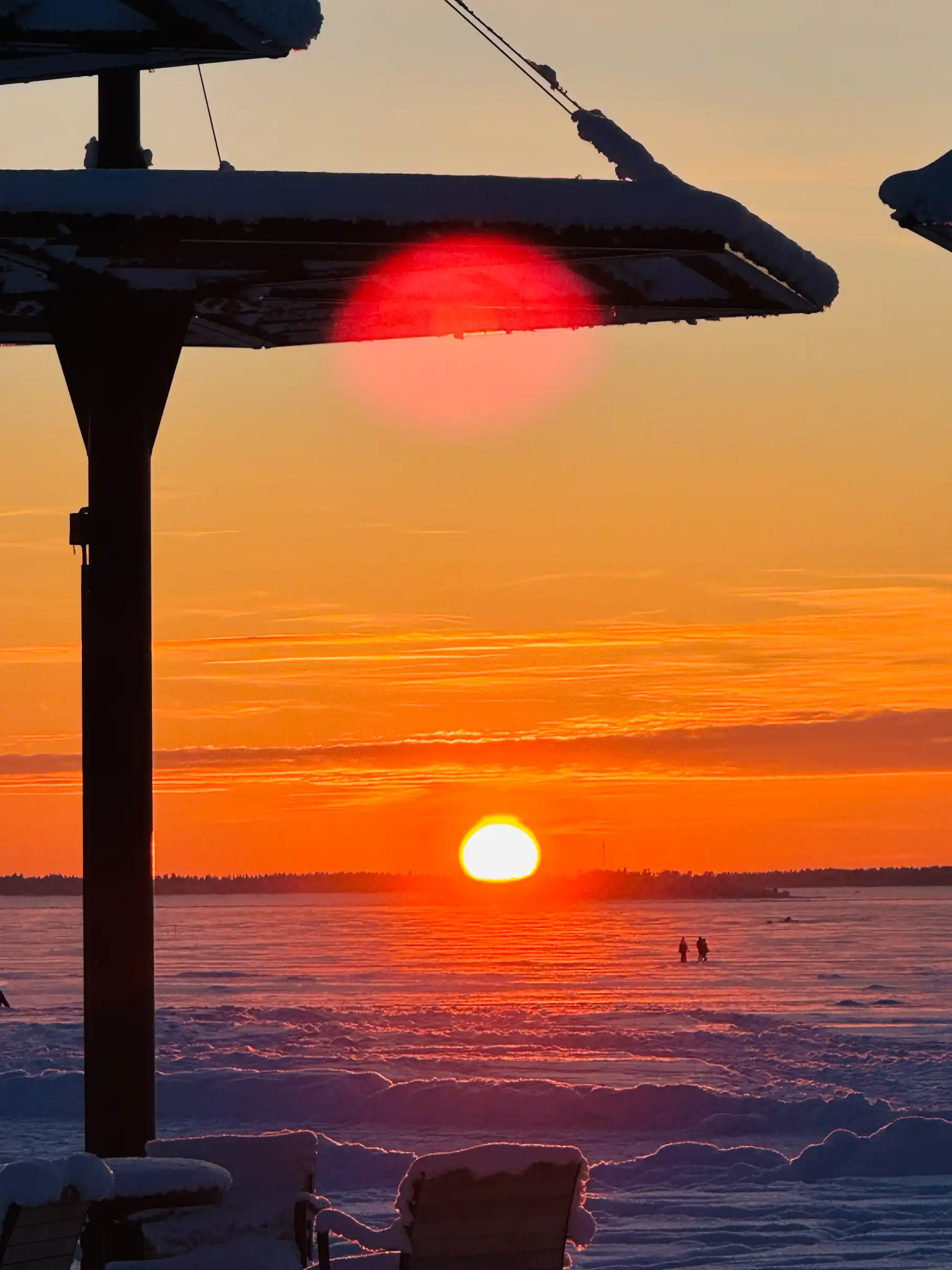 Frozen Sea Walk at Nallikari 2