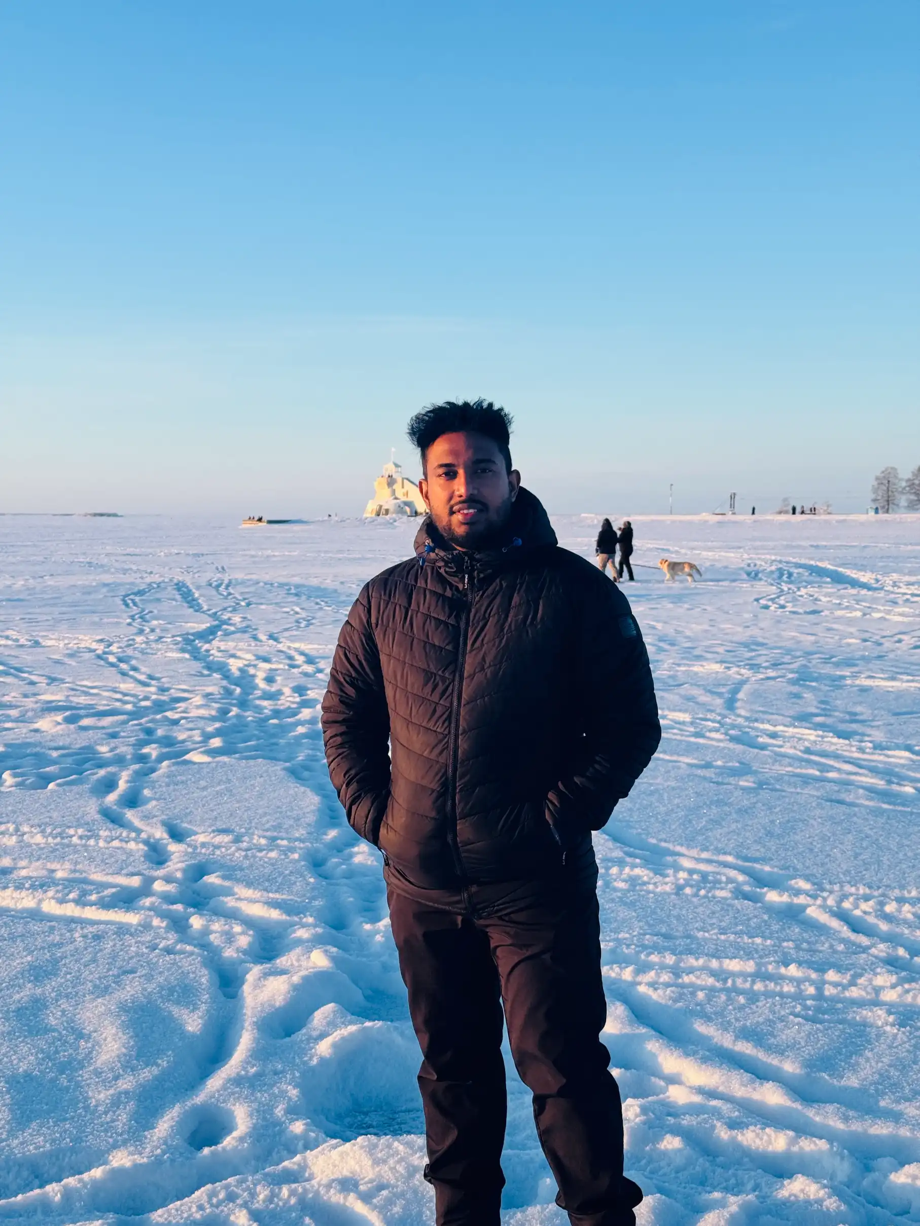 Frozen Sea Walk at Nallikari 6