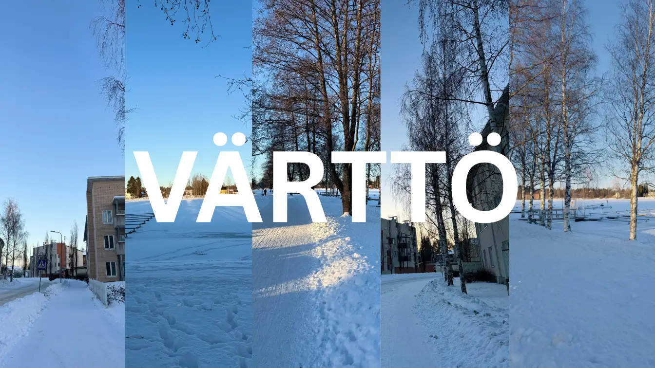 Evening Winter Run in Värttö