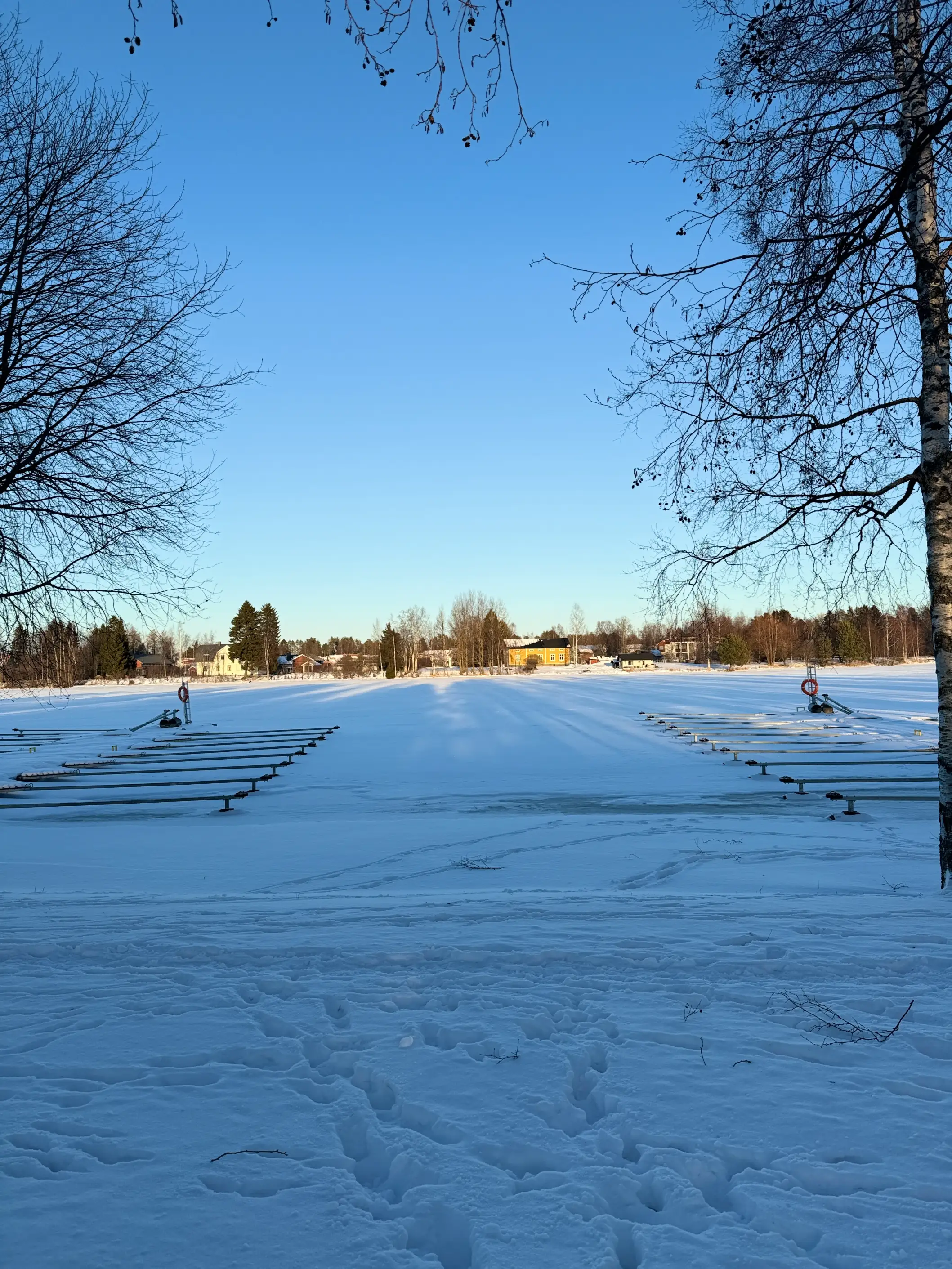 Evening Winter Run in Värttö 3